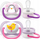 Memë qetësuese Avent Orthodontic Ultra Air, 0-6m, 2 copë, shumëngjyrëshe