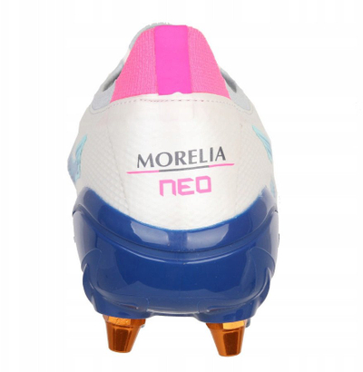 Këpucë futbolli Mizuno Morelia Neo IV Beta Elite SG, për bar të butë, për meshkuj, ngjyrë e kaltër