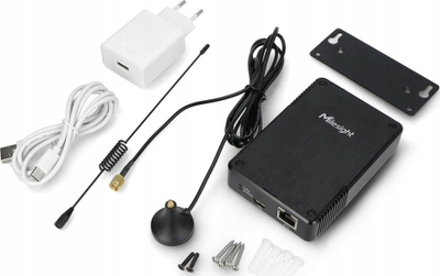 Gateway industrial LoRaWAN Milesight UG56, Wi‑Fi, PoE, i zi