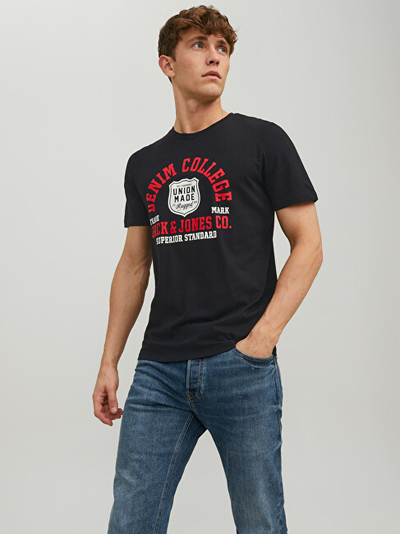 Maicë Jack&Jones JJELOGO, e zezë