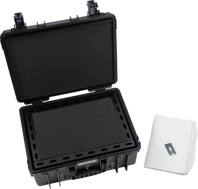 Kuti transporti B+W Type 6000 battery.case 908.8, për bateri litiumi, me shkumë mbrojtëse, e zezë