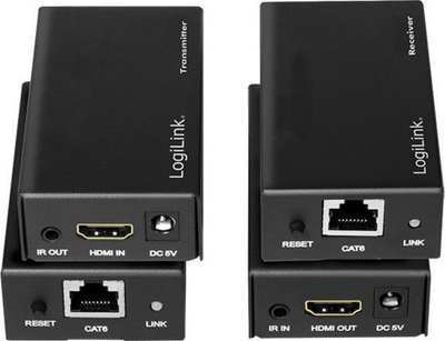 Zgjerues i HDMI LogiLink, 60 m, 1080p / 60Hz, i zi