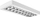 Trup ndriçimi tavanit Plexiform Monza II PX2200150, 2x49W T5 G5, IP20, i bardhë
