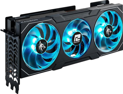 Kartë grafike PowerColor Radeon RX 7900 XTX HellHound, 24GB GDDR6, PCI Express, e zezë
