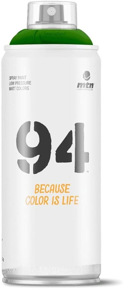 Spraj boje Montana MTN 94 Series R6018 Valley Green, 400ml, mat, i gjelbër