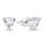 Set bizhuterish vathë dhe qafore për femra Brilio Silver SET242W, 45cm, të argjendtë/transparent
