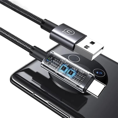 Kabllo USB Usams Sufeng Series US-SJ673, USB C me USB A, 66W 6A, 1.2m, ngjyrë tarnish