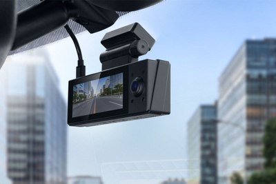 Камера DVR за автомобил Neoline X62, континуирано снимање, дискретно монтирање, црна