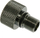 Adapter uji BitsPower BP-BSWP-C19, G1/4", bronz i nikluar, i zi me shkëlqim