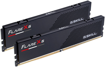 Module të memories G.Skill FLARE X5 32GB (2x16GB) DDR5 6000 CL36, AMD EXPO, të zeza