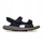 Sandale burra Columbia Konos Hiker 3 Strap, për jashtë, të zeza