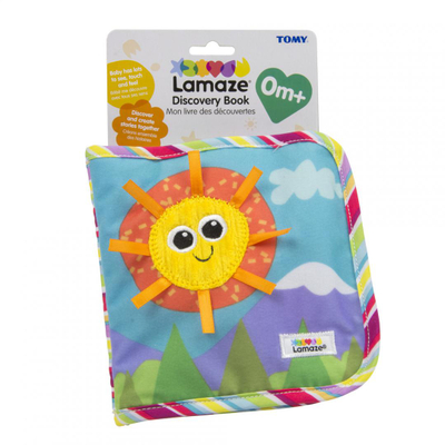 Libër i butë për bebe Tomy Lamaze Explorer Book LC27126, edukativ, shumëngjyrësh