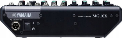 Mikser audio Yamaha MG10X, 10 kanale, me efekte SPX, i zi