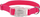 Qafore Trixie Easy Flash me dritë blic, rozë neon, madhësia L–XL: 40–65 cm / 25 mm