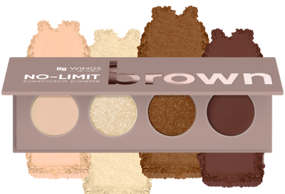 Hije për sy AA Wings of Color No Limit Volume, Brown, 4g