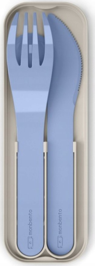 Set takëmesh që shkrihen në natyrë Monbento MB Pocket Color, 3 copë, blu Infinity
