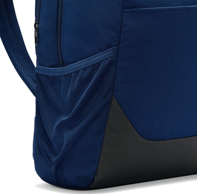 Shpinë Nike Brasilia, 24L, xhep laptopi 15", blu e errët