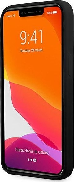 Kapak telefoni Ferrari FESSIHCP13XBK për iPhone 13 Pro Max 6.7\", silikon hardcase, i zi