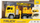 Lodër kamion vinç Mega Creative TRUCK CRANE, 28 cm, me drita dhe zë, i verdhë