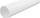 Kanal ventilimi rrumbullak, Ø125mm, gjatësi 1m, i bardhë