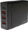 Karikues muri LogiLink PA0122, 4x USB A 1x USB C, 2.4A, i bardhë
