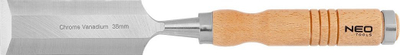 Daltë për dru Neo Chisel, 38 mm, çelik CrV, dorezë druri