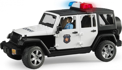 Lodër Jeep policie Bruder, shumëngjyrësh