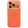 Kapak telefoni Guess Hardcase Resin Logo, iPhone 17 Pro, portokalli