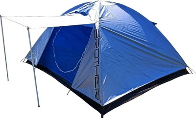 Çadër kampingu ST04 Tent Pro, për 4 veta, me dy shtresa, jeshile
