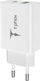 Karikues muri T-Phox Speedy, 1x USB A 1x USB C, 20W, i bardhë