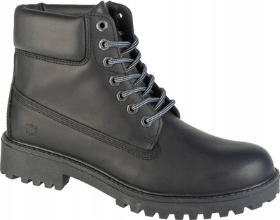Çizme trekking për meshkuj Lumberjack River 2 M, lëkurë natyrale, taban antirrëshqitës, të zeza