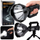 Dritë dore LED W5120, 31 cm, powerbank, me tripod, e zezë