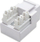 Prizë keystone telefonike Intellinet 502795, RJ11 RJ12, punch down, e bardhë