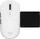 Set maus gaming Genesis Zircon 660 wireless me mousepad Polon 200 L, i bardhë