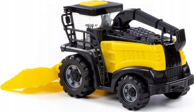 Lodër kombajnë Polesie 92229, me mekanizëm inertial, plastike, e verdhë