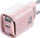 Karikues rrjeti USAMS CC229, 30W GaN, USB-C & USB-A, rozë