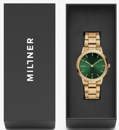 Orë dore Millner Chelsea Money Dial, 36 mm
