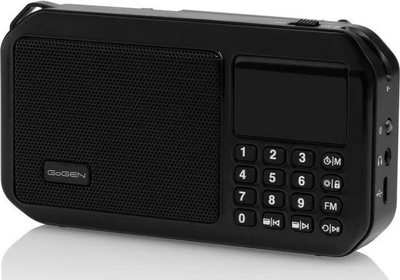 Radio portative Gogen FMP 125 BTB, 3W, Bluetooth, e zezë