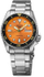 Orë Seiko SRPK35K1, e argjendtë/portokalli