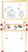 Tabllo loje Bino Double-Sided Magnetic Board, me dy anë, magnetike, 80 x 40 x 42 cm