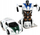 Lodër transformus makinë policie Dromader 1295925, robot, plastike, e bardhë