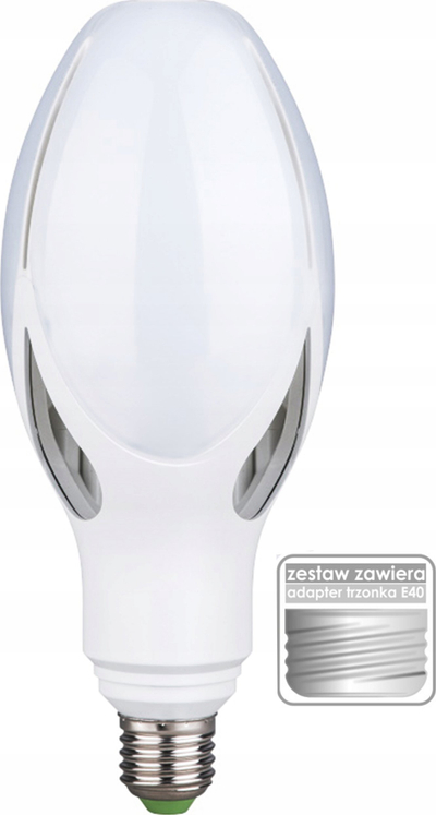 Llambë rruge LED Helios Street Bulb, 30W, 4000K, E27 E40, e bardhë