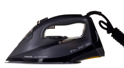 Hekur me avull Philips DST 7511/80, 3200W, taban SteamGlide Elite, blu