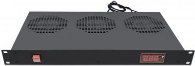 Njesi ftohje rack Intellinet 712668, 1U, 3 ventilatorë, e zezë