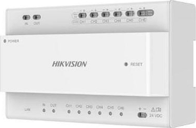 Shpërndarës interkomi Hikvision DS-KAD7060EY-S, 2 Wire, për sisteme me dy tela