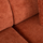 Divan-Shtrat këndor Bricken majtas 110–282×98–160×72 Hcm (HM3275.03L), kuqe
