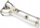 Downpipe për shkarkim BMW N55 RWD, diametër 76mm, çelik inox, 2009-2013