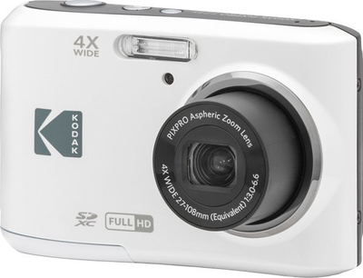 Aparat фотографски Kodak PIXPRO FZ45, 16MP, 4x оптички зум, бел