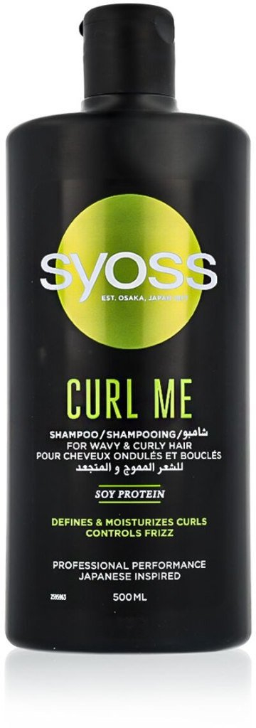 Shampo për flokë kaçurrela Syoss Curl Me, 500 ml