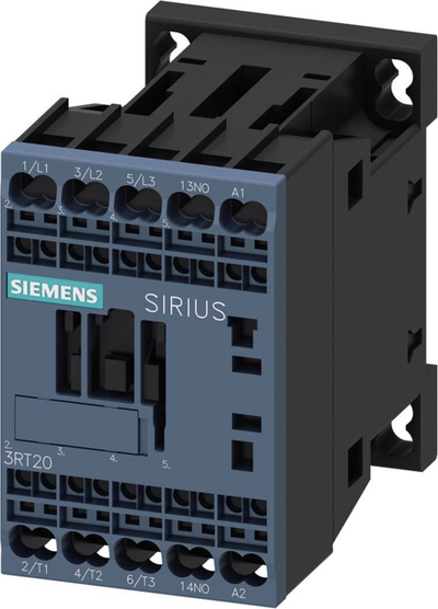 Kontaktor fuqie Siemens 3RT2016-2AP01, 4 kW 400V AC-3, spiral 1NO, AC 230V